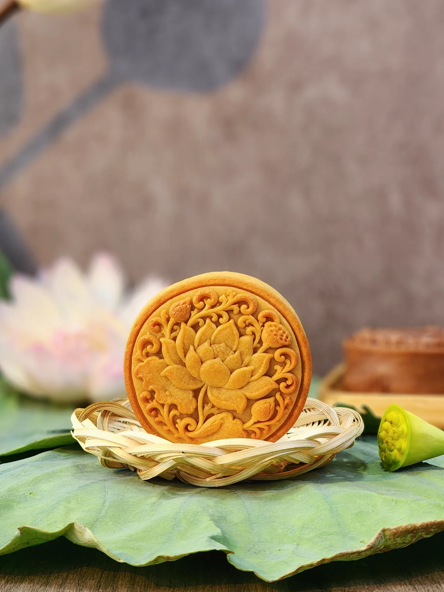 Bánh Trung Thu Cẩm Vị Chay Ngũ Hạt