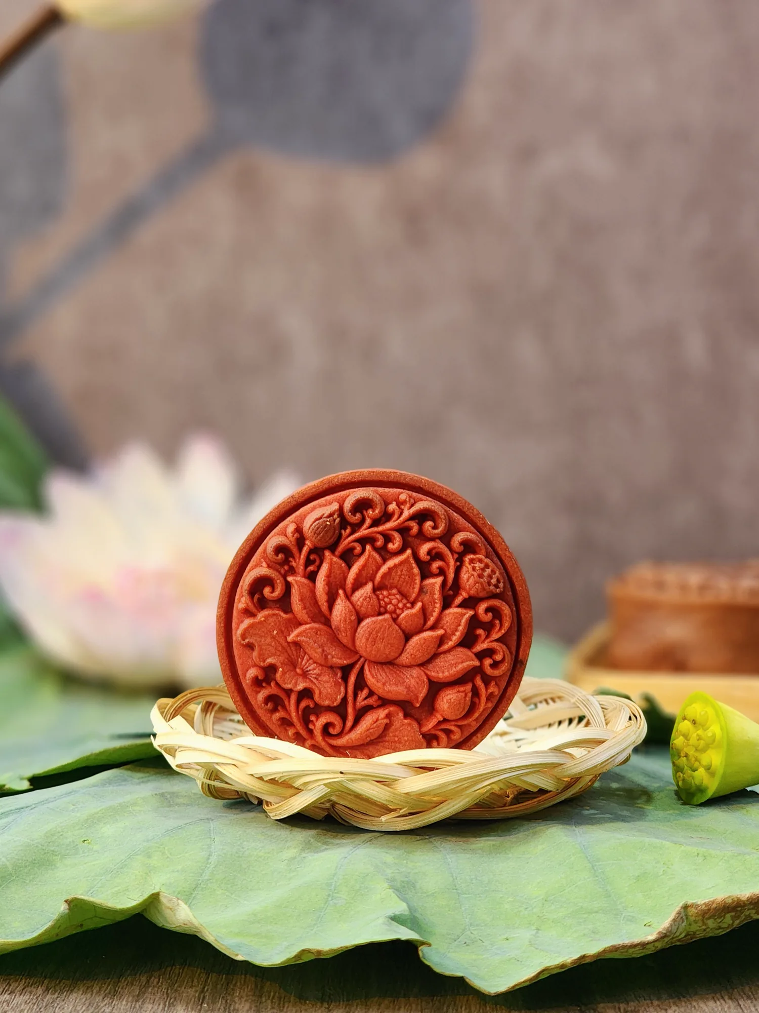 Bánh Trung Thu Đậu Xanh Trứng Muối Hoàng Kim